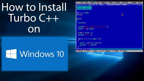 Windows-based Turbo C ++